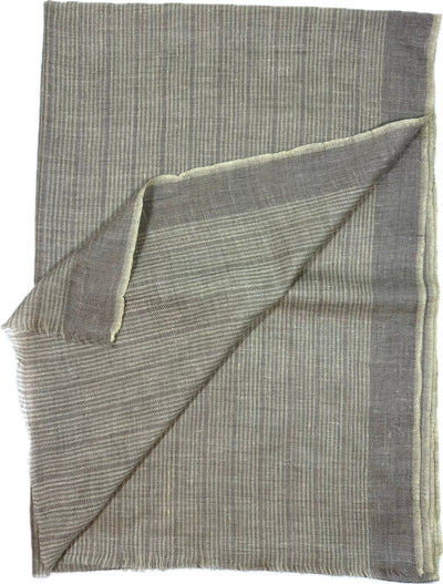 Aura Kashmir Dawn Mist – handgewebter Cashmere-Schal, Produktansicht 2