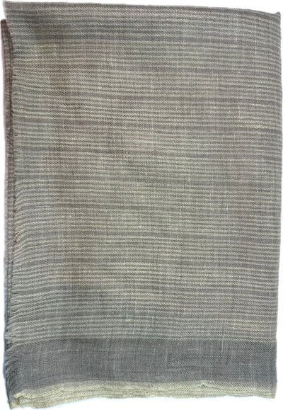 Aura Kashmir Dawn Mist – handgewebter Cashmere-Schal, Produktansicht 8