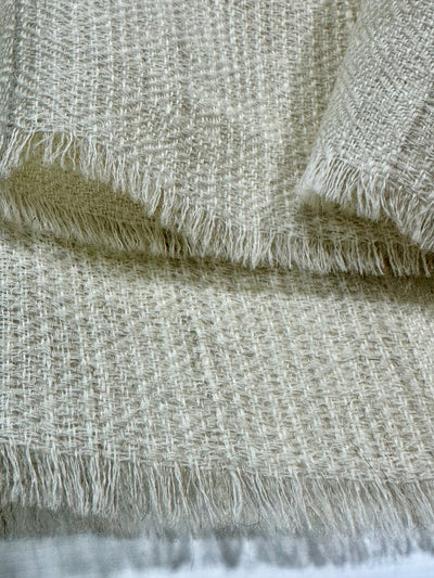 Aura Kashmir Stonefield Stripe – handgewebter Cashmere-Schal, Produktansicht 4