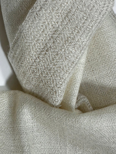 Aura Kashmir Stonefield Stripe – handgewebter Cashmere-Schal, Produktansicht 6