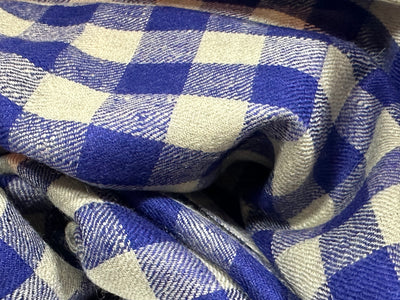 Aura Kashmiri - Alpine Check – Cashmere-Stola 100 × 200 cm, Produktansicht 4