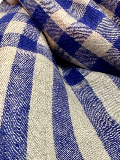 Aura Kashmiri - Alpine Check – Cashmere-Stola 100 × 200 cm, Produktansicht 7