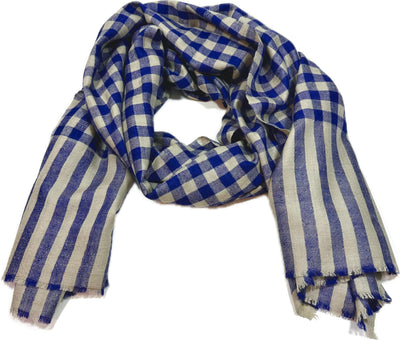 Aura Kashmiri - Alpine Check – Cashmere-Stola 100 × 200 cm, Produktansicht 9