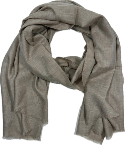 Aura Kashmiri - Dark Sand – Cashmere-Stola 100 × 200 cm, Produktansicht 1