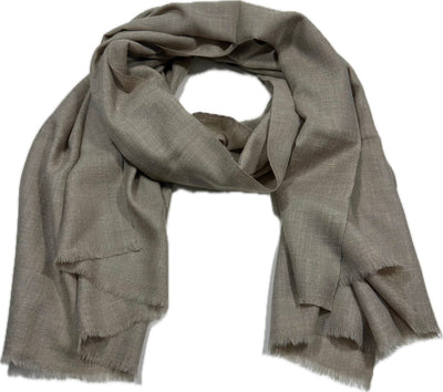 Aura Kashmiri - Dark Sand – Cashmere-Stola 100 × 200 cm, Produktansicht 9