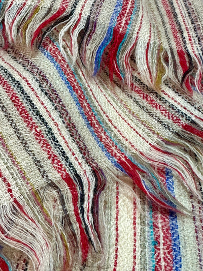 Aura Kashmiri - Fine Multistripe – Cashmere-Stola 100 × 200 cm, Produktansicht 2