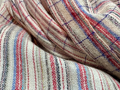 Aura Kashmiri - Fine Multistripe – Cashmere-Stola 100 × 200 cm, Produktansicht 5