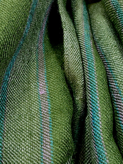 Aura Kashmiri - Forest Stripes – Cashmere-Stola 100 × 200 cm, Produktansicht 4