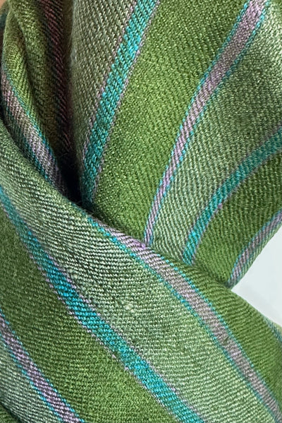 Aura Kashmiri - Forest Stripes – Cashmere-Stola 100 × 200 cm, Produktansicht 5