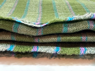 Aura Kashmiri - Forest Stripes – Cashmere-Stola 100 × 200 cm, Produktansicht 6