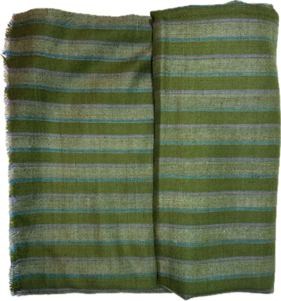 Aura Kashmiri - Forest Stripes – Cashmere-Stola 100 × 200 cm, Produktansicht 8