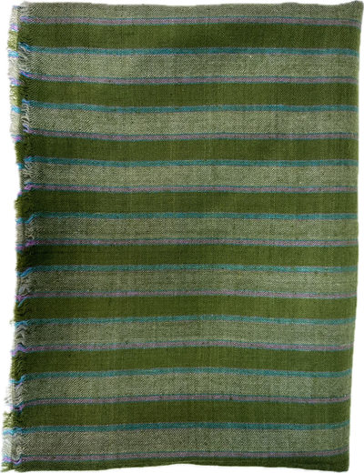Aura Kashmiri - Forest Stripes – Cashmere-Stola 100 × 200 cm, Produktansicht 9