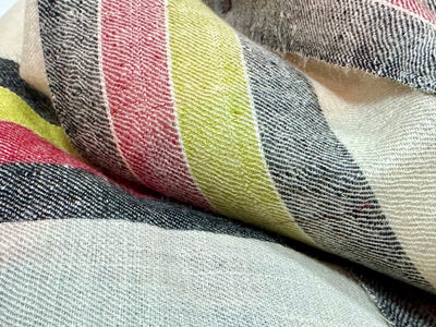 Aura Kashmiri - Side Stripe Trio – Cashmere-Stola 100 × 200 cm, Produktansicht 7