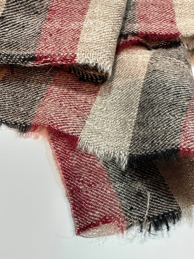 Aura Kashmiri - Tricolor Stripes – Cashmere-Stola 100 × 200 cm, Produktansicht 1
