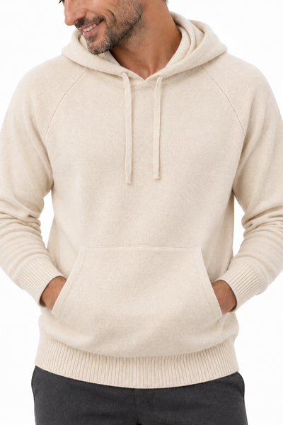 Pause Natural – Unisex-Strickhoodie – Strickdetail