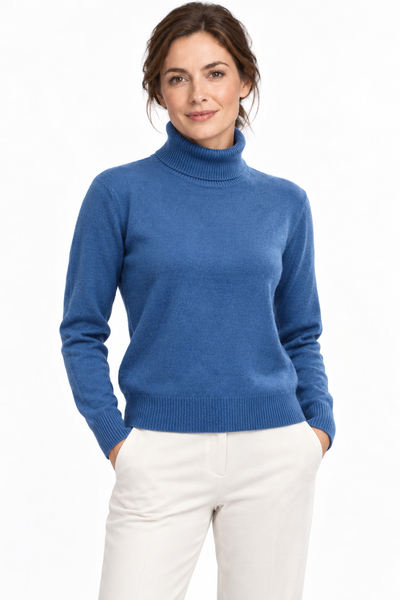 Rise – Rollkragen-Pullover für Damen – Modellansicht