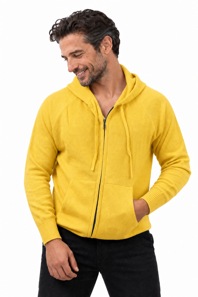 Aura Cashmere ND-1391-C10323 Gelb – Aura-Mann-Model