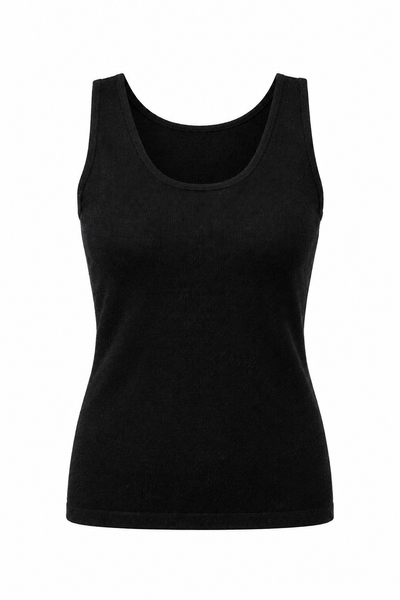 Trace – Top in maglia senza maniche – Nero – Foto del prodotto [ND-1344-C8847]