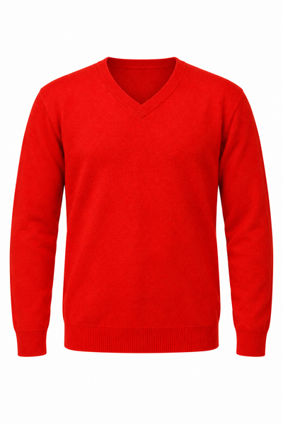 Angle – Maglia con scollo a V da uomo – Vista del prodotto senza modello [ND-1379-C9568]