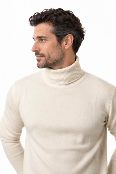 Rise – Dolcevita da uomo – Bianco avorio – Vista G019 [ND-1382-C9775]