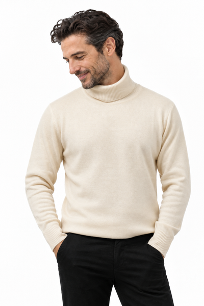 Rise – Dolcevita da uomo – Bianco avorio – Vista G021 [ND-1382-C9775]