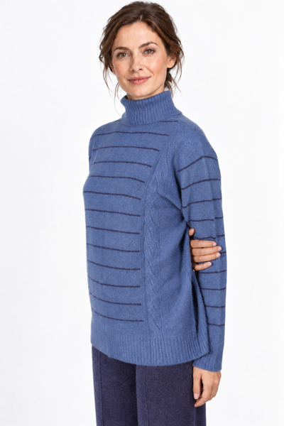 Stripe – Dolcevita a righe – Codice colore 70 – Vista G101 [ND-1803-C12091]